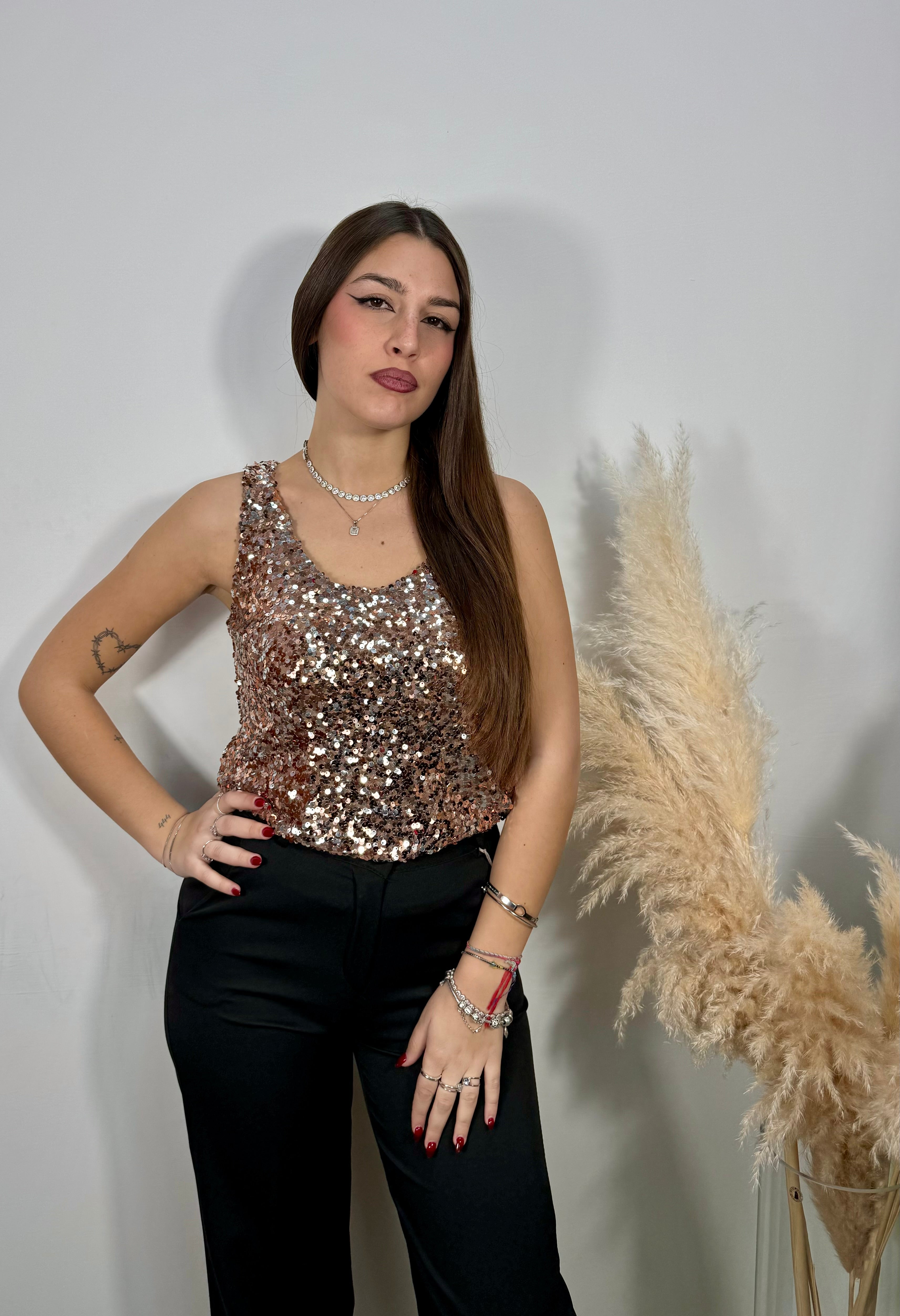 Top Paillettes 6280