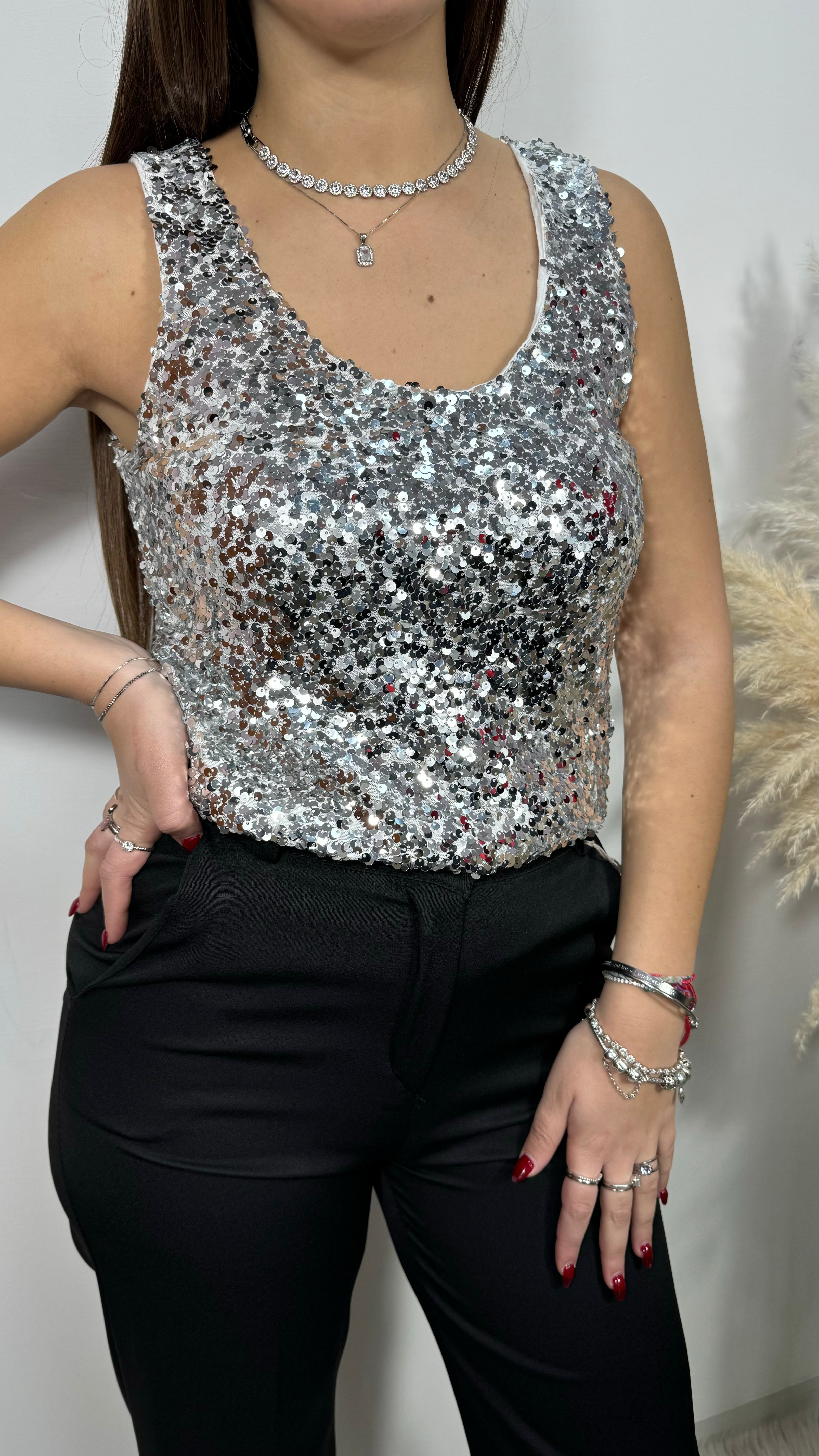 Top Paillettes 6280