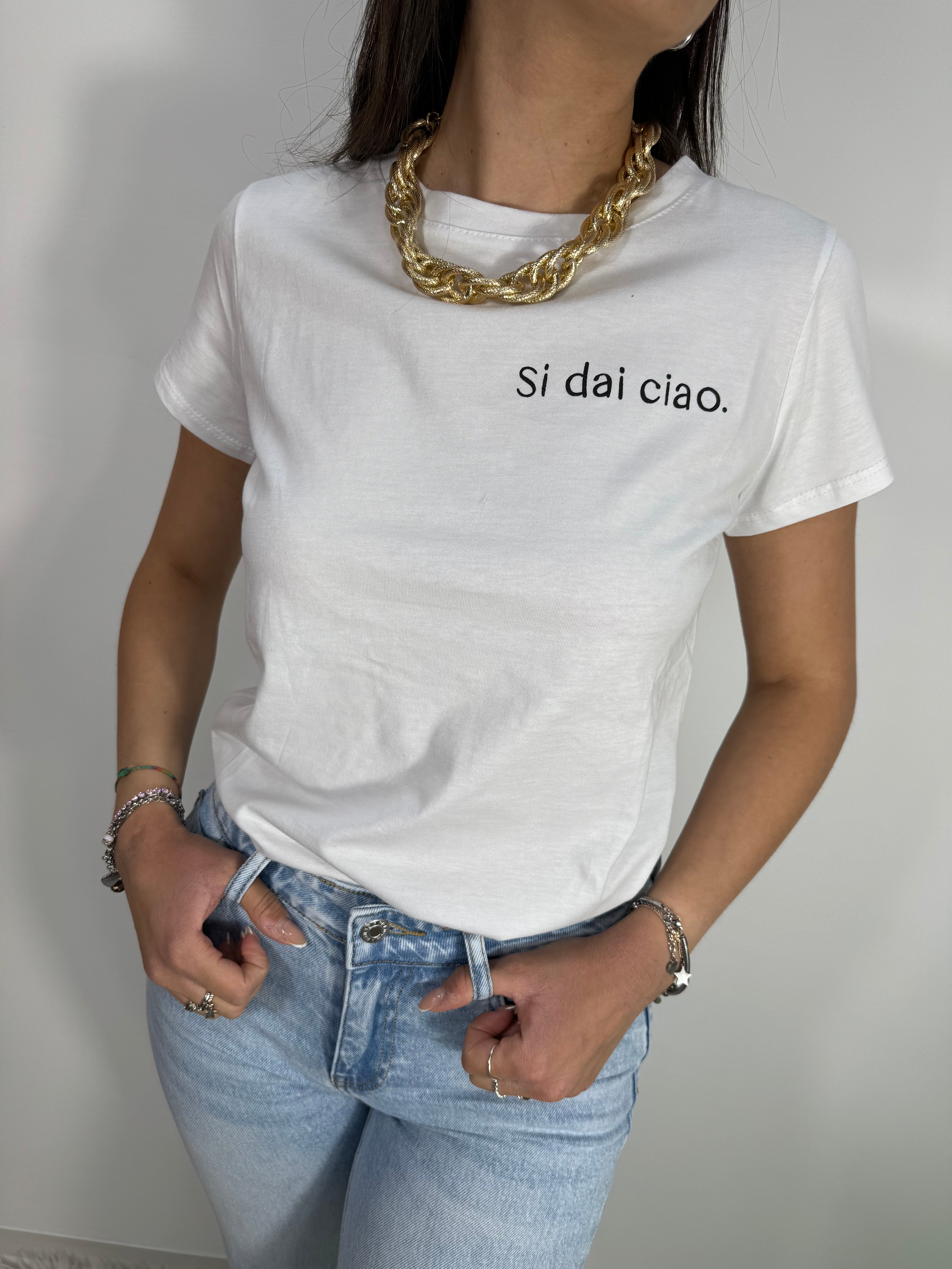 T-shirt Si dai Ciao