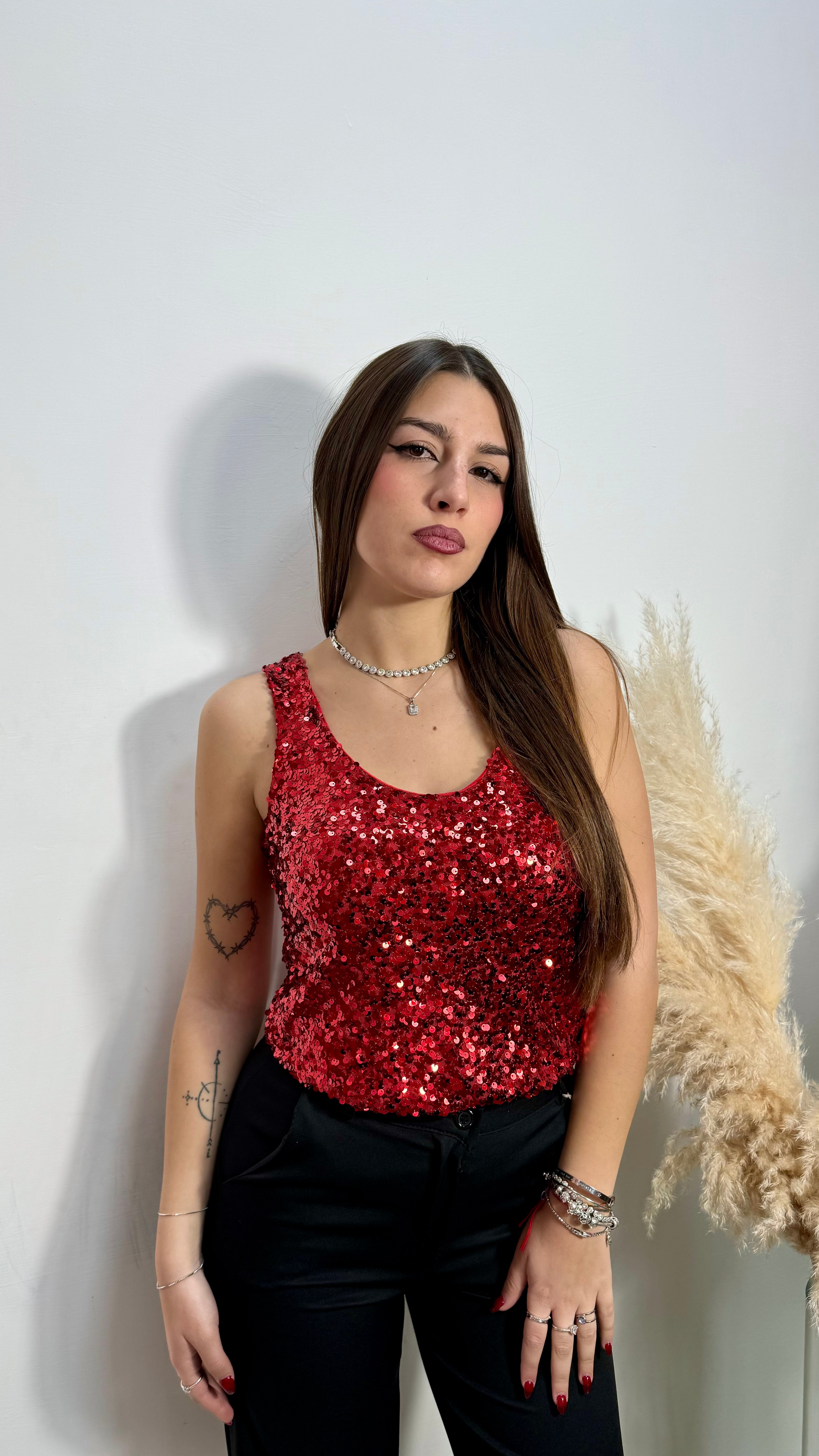 Top Paillettes 6280