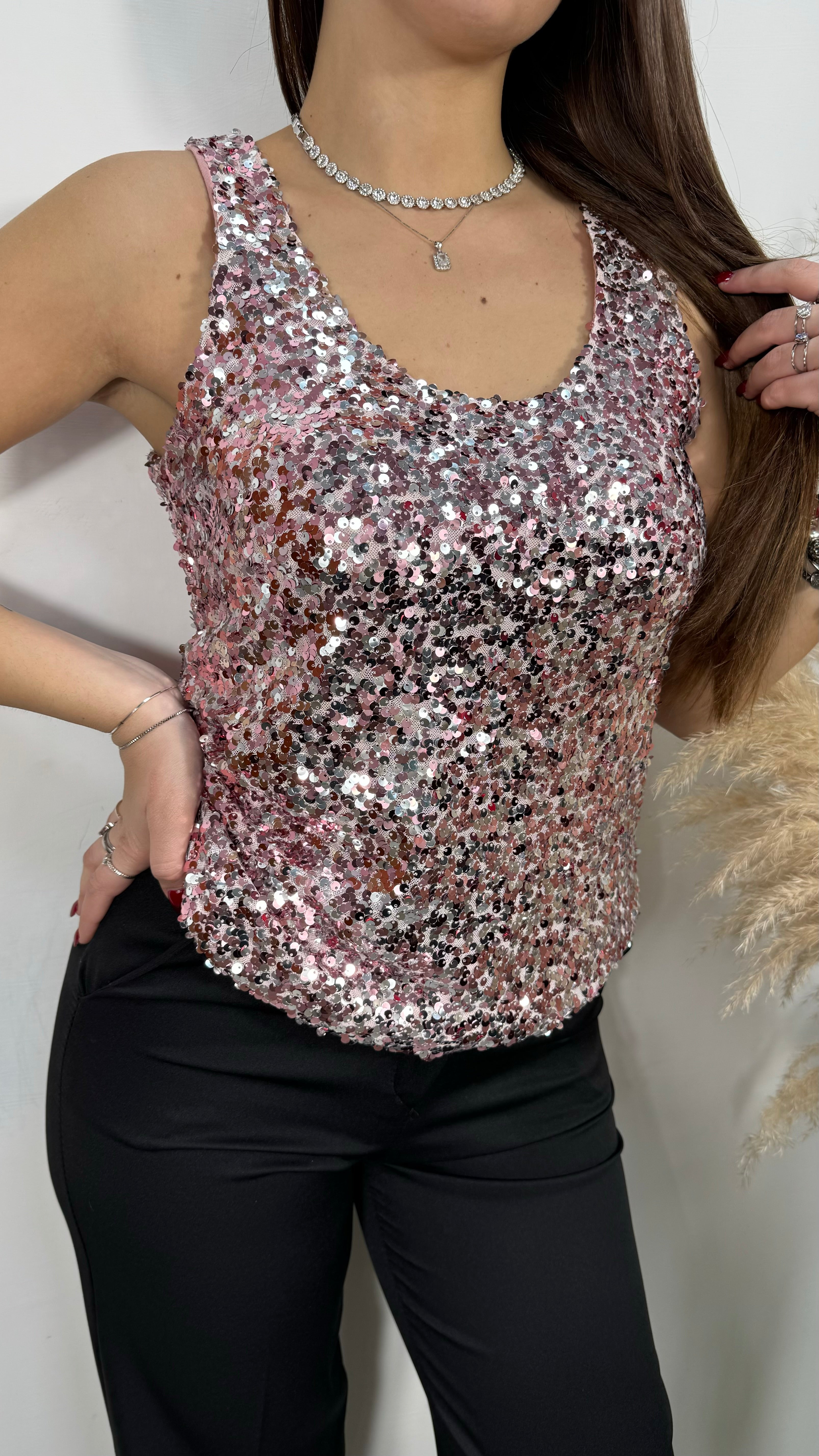 Top Paillettes 6280